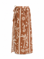 Pareo Palmeras Beige Tropical Cruise Largo